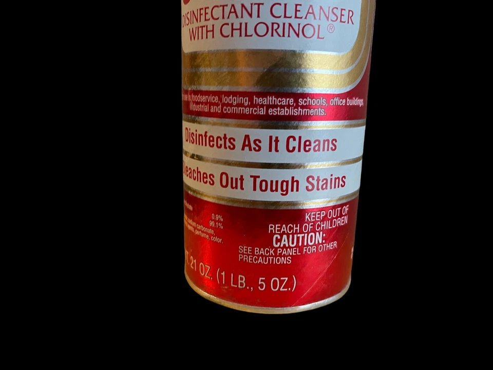 Новый запечатанный 16 унций Comet очиститель очиститель профессиональный красный может реквизит дисплей винтажный - Изображение 2 из 4