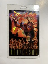 Ozzfest 2002 Universal Pass Laminated Access Backstage