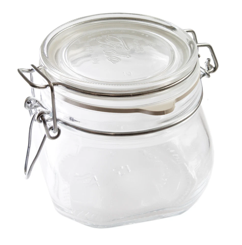 Bormioli Rocco Bügelverschlussglas Fido mit Glasdeckel 500ml - Bild 1 von 1