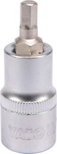 Steckschl&uuml;ssel Einsatz SW 6 mm Innensechskant Sechskant 1/2" Stecknuss Hex Nuss