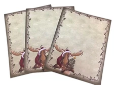 Moose Computer Letterhead Stationery , Made In The USA, 100 Sheets