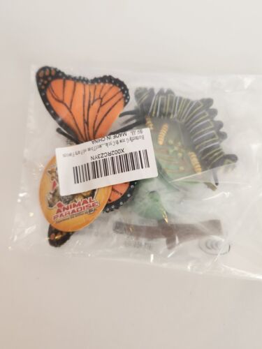 Animal Paradise Realistic Butterfly Growth Cycle Life Cycle Plastic Figures