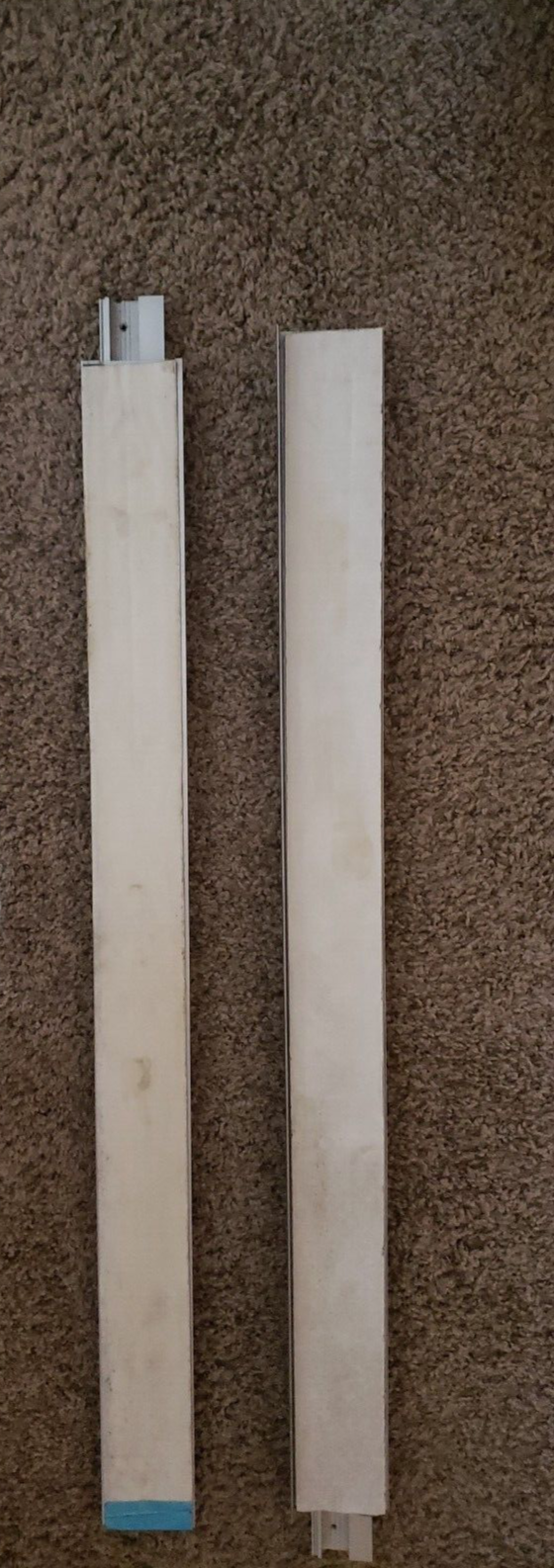 LIPPERT LCI SCHWINTEK SET OF 2 SLIDE OUT GEAR RACKS 31.75" TOP/BOTTOM