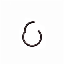 1Pc Seamless Hinged Segment Sleeper Clicker Ring Hoop Ear Lip Nose Septum Pierce