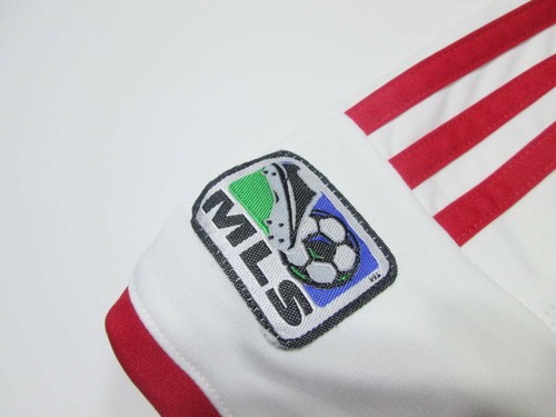 Adidas Unisex Youth Size XL V-Neck Shirt White/Red Portland Timbers Logo Sport - Picture 5 of 9