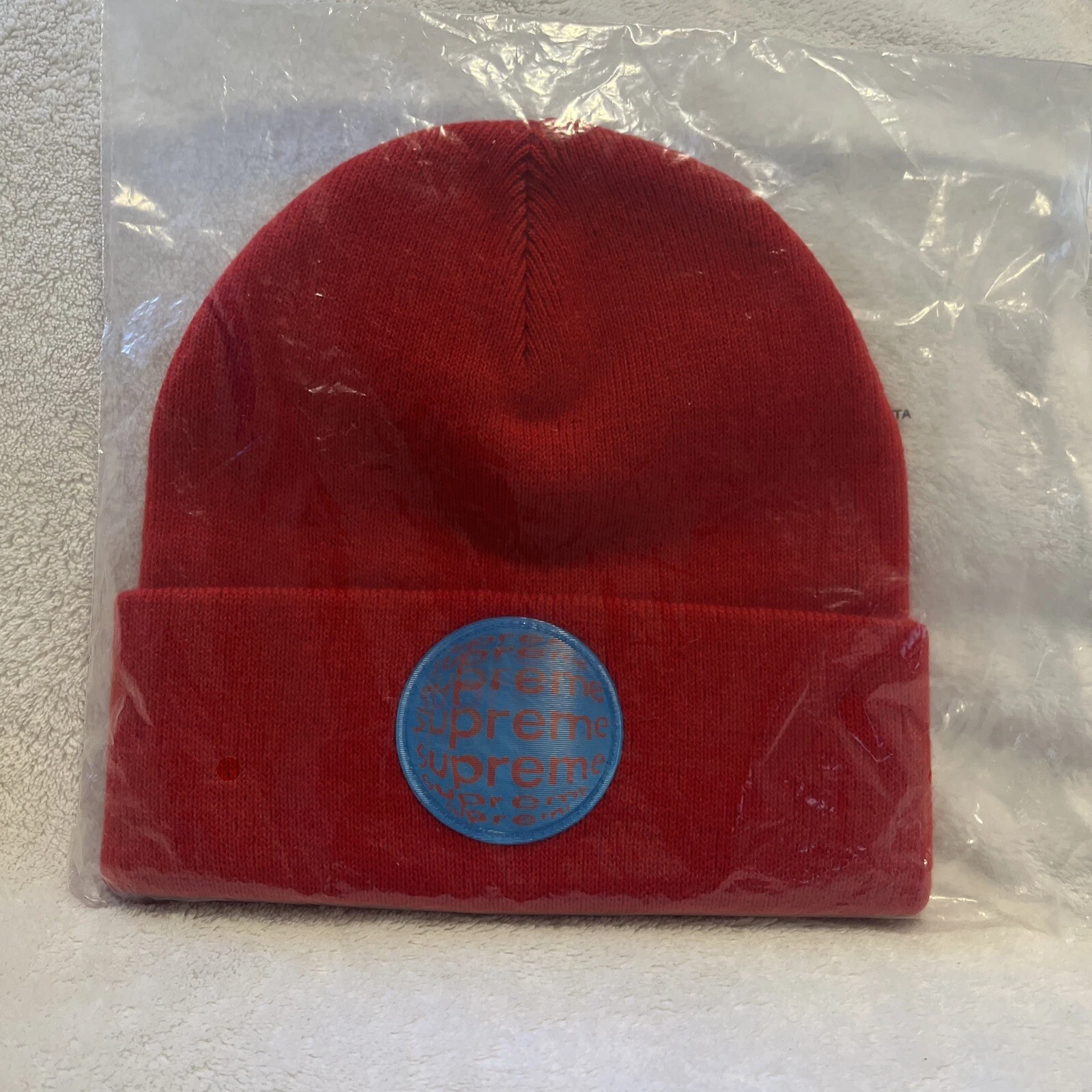 NOUVEAU PATCH LENTICULAIRE SUPREME BEANIE (ROUGE) SS21BN11