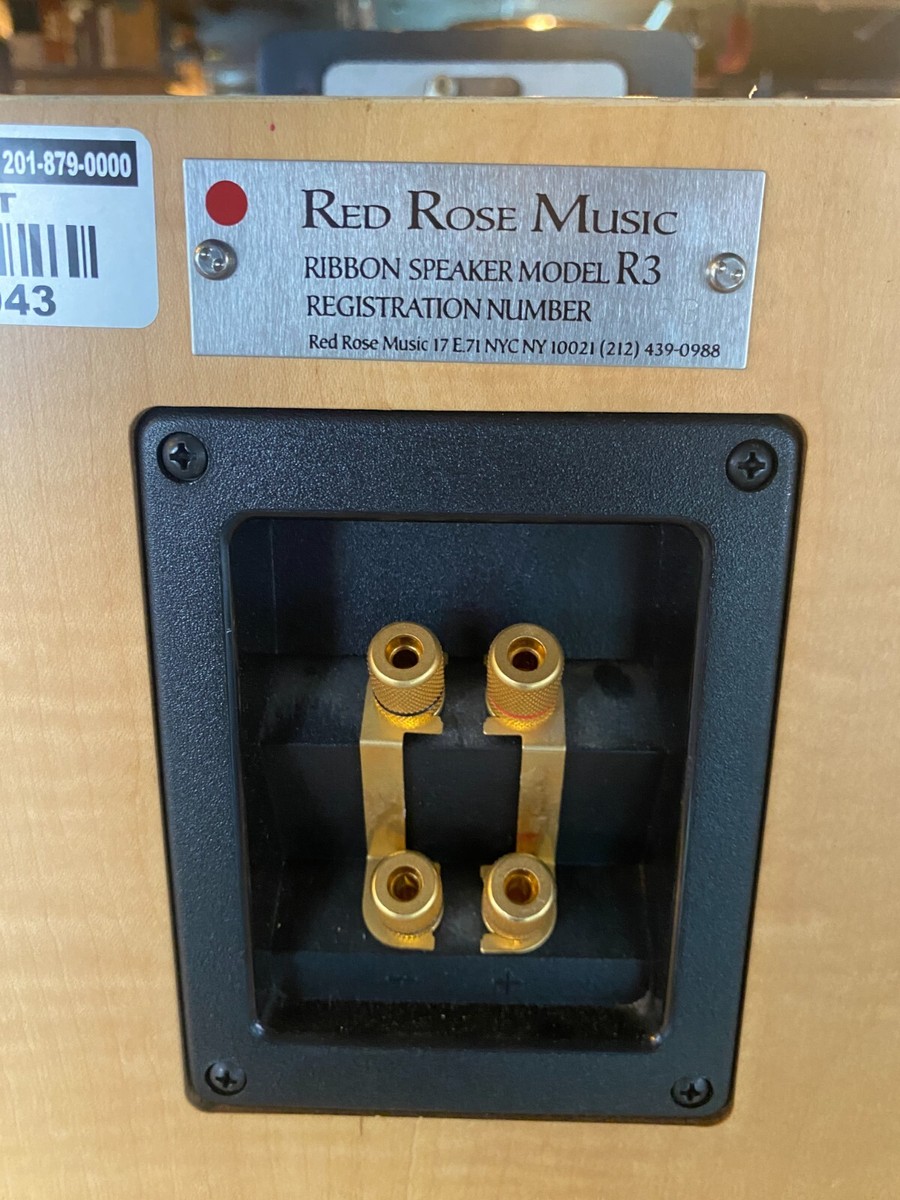 SINGLE - Red Rose Music R3 Speaker - Dead Tweeter - AS IS | eBay