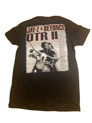 JAY-Z & BEYONCE OTR II ツアーTシャツ Sサイズ OTR II JAY-Z BEYONCE 2018 CONCERT 2-SIDED New T-Shirt Tour Small