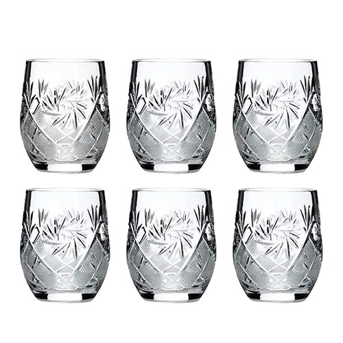 Œuf sous verre peint à la main – Chine vintage