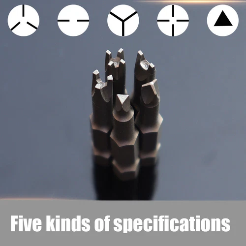 13tlg 50mm Spezial Schraubendreher Set U Y Form Dreieck Schraubendreher Bit Tool - Bild 5 von 18