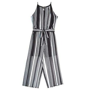 gray dressy jumpsuit