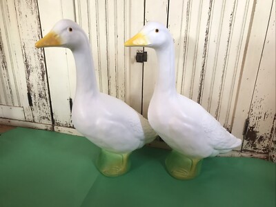 Blow Mold Porch  Goose Union 24  InchFor Dressing Original EYES USA MADE PAIR