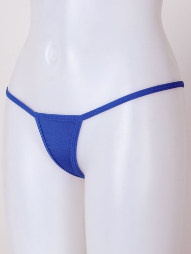 Ropa interior sexy de cuerda en G para mujer tanga calzoncillos lencería íntimos de altura baja - Imagen 110 de 190