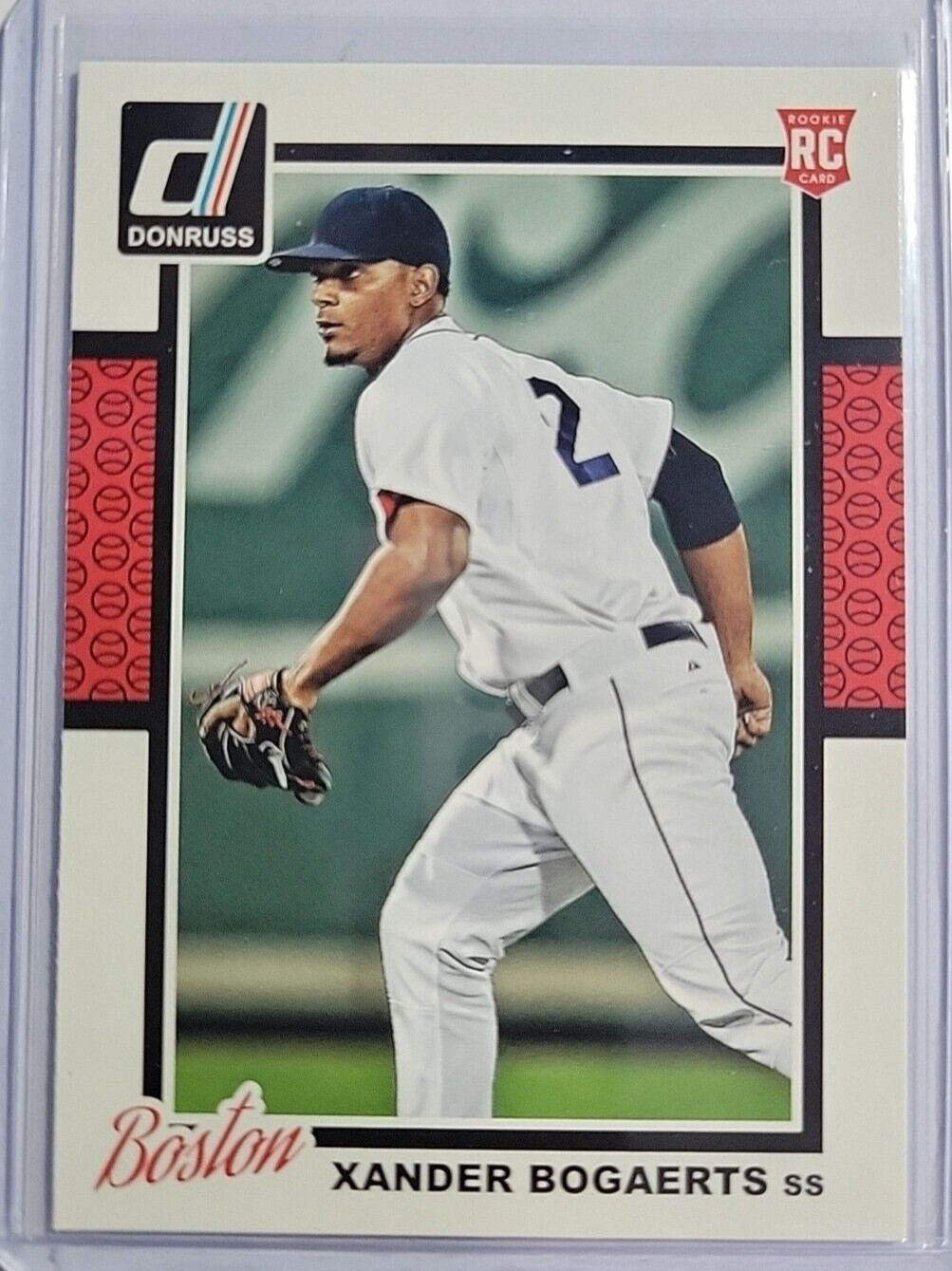 Xander Bogaerts 2014 Panini Donruss #274 Rookie Card Boston Red Sox