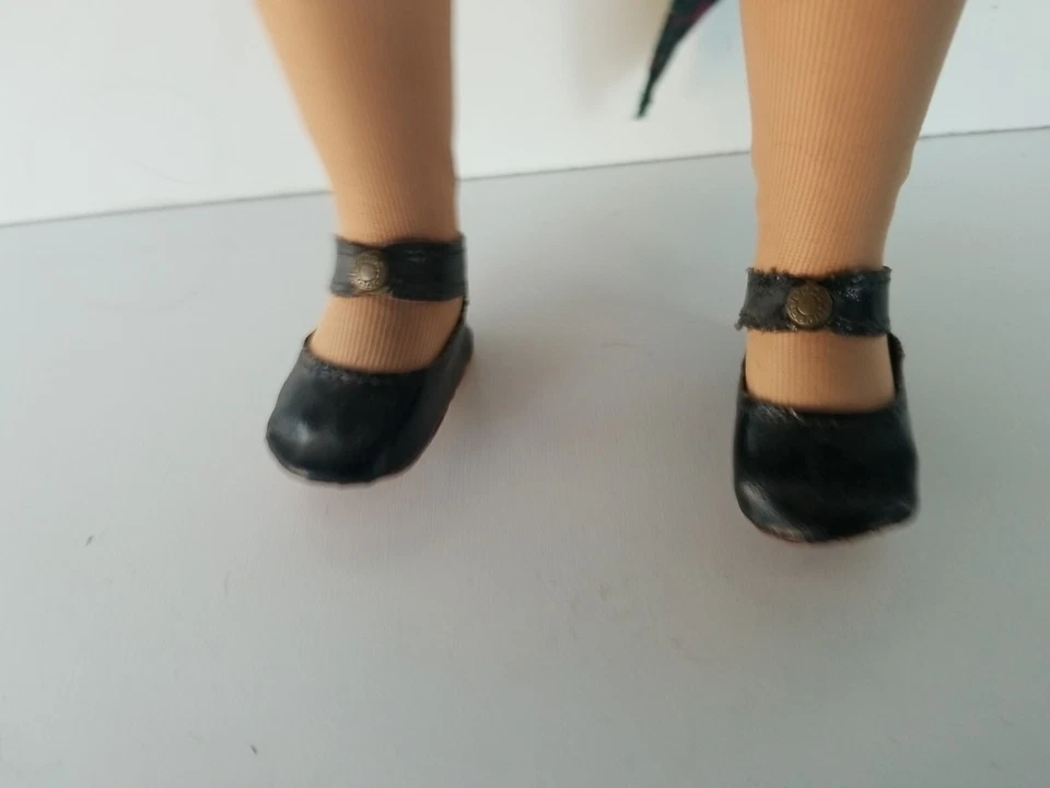 MUÑECA DE COLECCIÓN ESTILO NANCY ANN AÑOS 50 17' PLÁSTICO DURO TRAJE ORIGINAL BONITO Foto 2 de 4