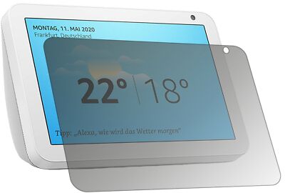 Schutzfolie für Amazon Echo Show 8 (1.Gen 2018) mit Sichtschutz Blickschutz