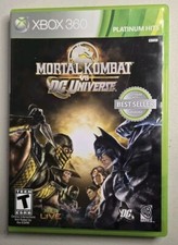 Mortal Kombat vs. DC Universe (Xbox 360, 2008) With Manual Complete Excellent