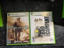 Call Of Duty Modern Warfare 2 And Battlefield Bad Company Xbox 360