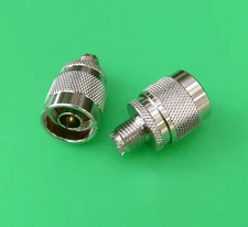 (1 PC) Mini UHF Female to N Male Connector - USA Seller