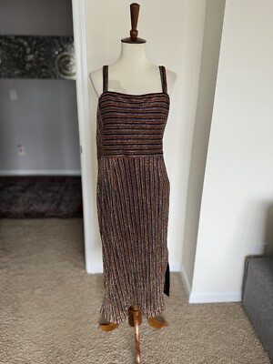 Donna Morgan Dress 16 Multi Color Sparkle Cocktail Party Dress