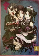Black Butler Illustration Art Sheet G Fantasy Museum 30th Anniversary Sebastian