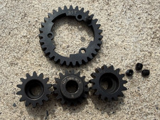 Hardened Steel Spur Gear 31T M1.5 W/ 14-15-16T Pinion Gear Traxxas E-Revo 2.0