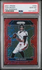 2021 PANINI PRIZM RED SHIMMER #294 TOM BRADY 20/35 PSA 10