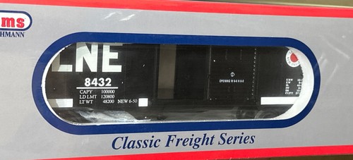 Williams por BACHMANN 47038 Lehigh & New England 40’ Box Car #8432 calibre O LNE | Condition: New