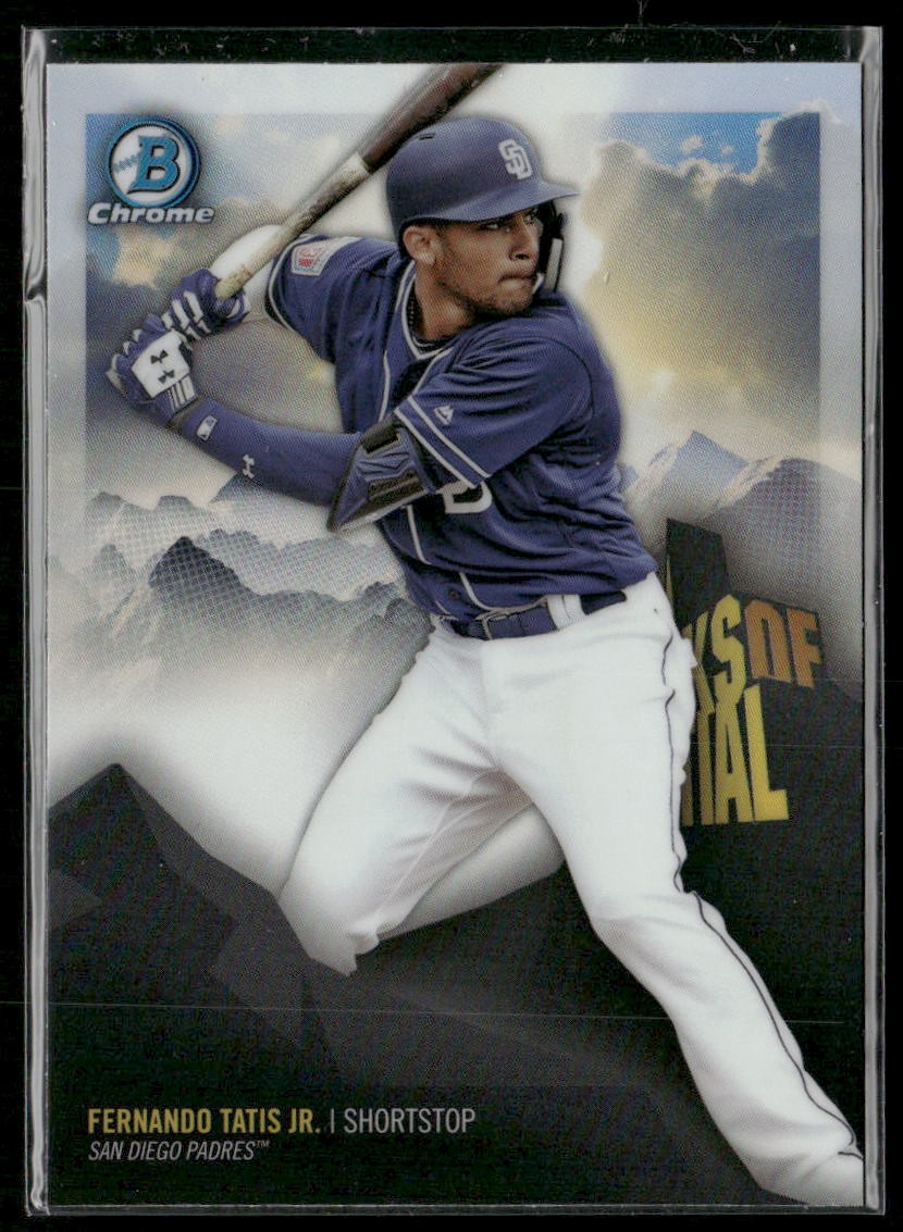 2018 Bowman Chrome Fernando Tatis Jr. Peaks of Potential #PP-FT