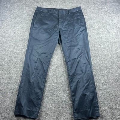 Bonobos Pants Men 34x30 Blue Monday Weekday Warrior Chino Straight Dress Stretch