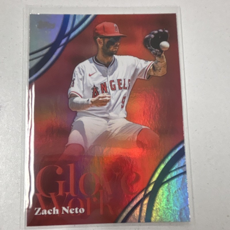 Topps 2024 Zach Neto Los Angeles Angels Glory Walk Insert #GW-57
