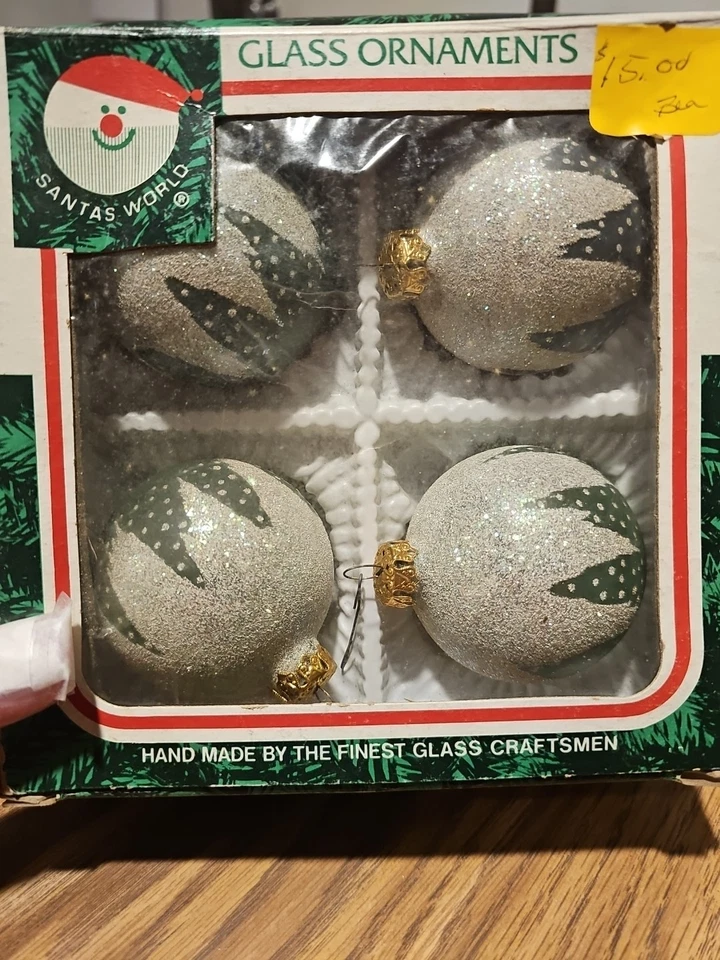 hand made glass christmas ornaments poland - Image 3 of 3