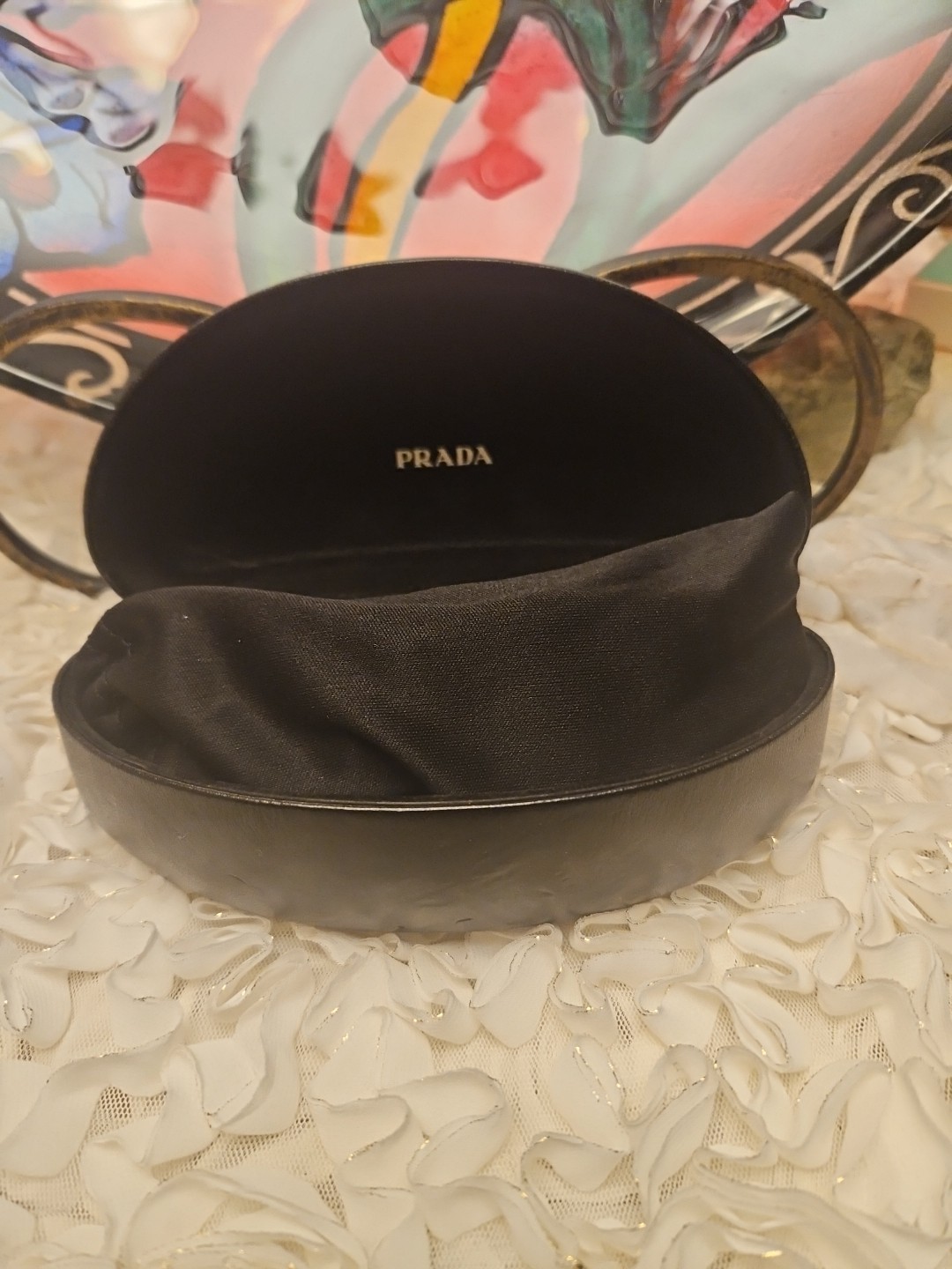 Prada White Rectangular Sunglasses with Box brand… - image 6