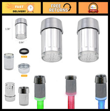 2 Pack Color Changing LED Water Light - Temperature Sensitive Faucet Tap for Kit