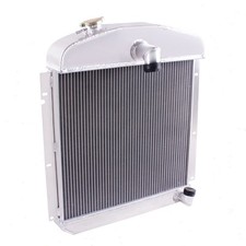 3 Rows For 1947-1949 Plymouth Chrysler Car Sedan Coupe All Alumminum Radiator