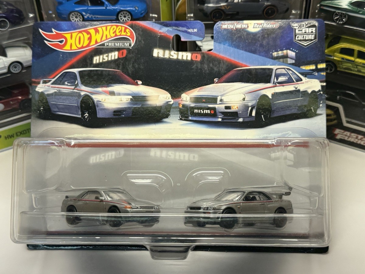 ミニカー Hotwheel Nissan Skyline GT-R R32 nismo HOT WHEELS 2020 Premium 2 Pack - Nismo Nissan Skyline GTR BNR32