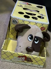 Brown Pound Puppies Classic 80's Collection NEW In Box With Tag/Adoption Certif
