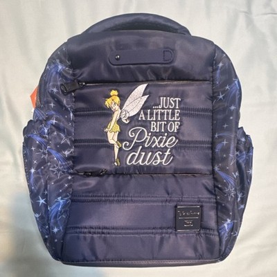 Disney Parks Lug Tinker Bell Pixie Dust Hopper Shorty Navy Backpack