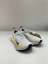 Women Nike ReactX Infinity Run 4 Photon Dust/Deep Royal Blue-Pink Size 9