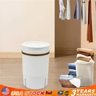 Portable Mini Washing Machine Washer with Drainage Basket Multi-Functional White