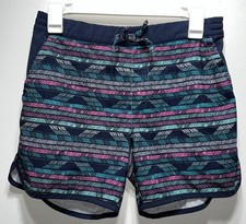 Columbia Girls Active Shorts Omni-Shade L 14-16 28x5 Elastic Waist Running