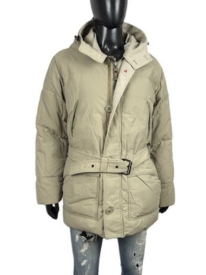 Peuterey Parka Herren Beige Kapuze Mantel Homme Jacke Herren L