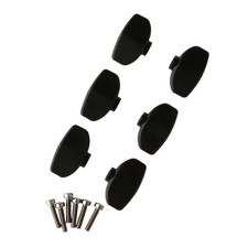 PRS Phase III Wing Tuner Buttons Black