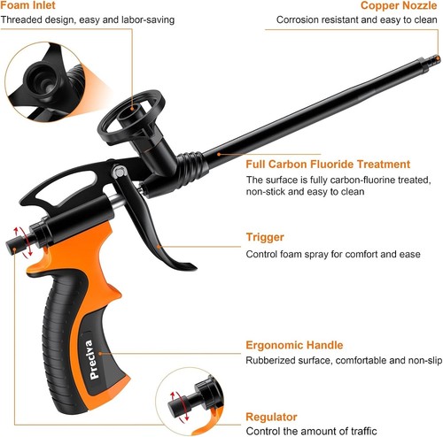 Bauschaumpistole Hand Schaumpistole Dicht Pistole Expanding Foam Gun  für Abd... - Bild 8 von 10