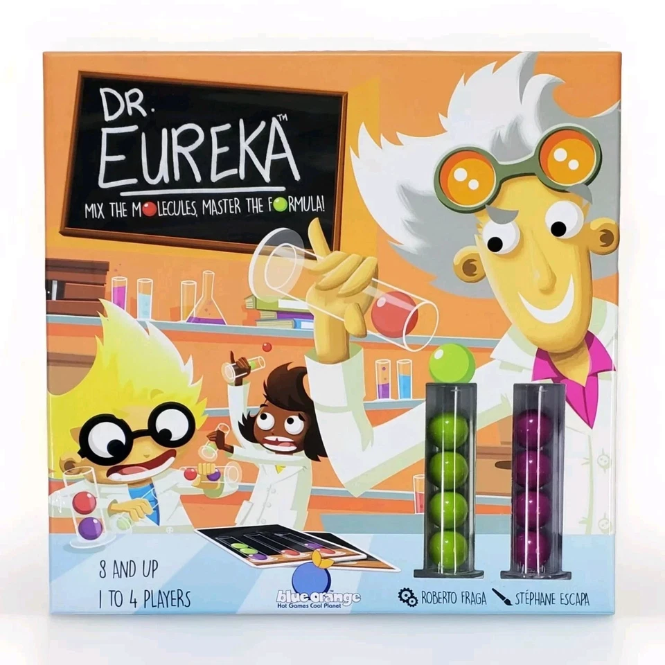 DR EUREKA Kids Logic Brainteaser Strategy Puzzle Game Blue Orange  - Image 2 of 4