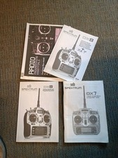 Spektrum DX8 DX7 Programming Guide and Instruction Manuals Horizon Hobby