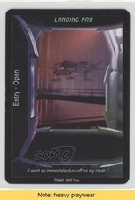 1997 Aliens vs Predator CCG Landing Pad READ 1i3