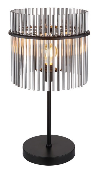 Globo T1 Gorley Tischleuchte Metall Schwarz Matt, 1X E27, 54,5 Cm, Design-Stil,-image