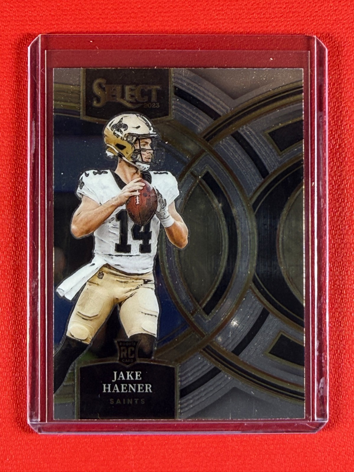 2023 Panini Select Jake Haener #186 - Premier Level (RC)