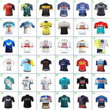 Mens summer Cycling team Jersey Bicycle Jersey Bike Jersey  Cycling Jerseys Tops